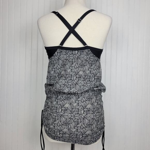 Athleta Laguna Scrunch Tankini Top Size 34 B/C - Picture 3 of 8